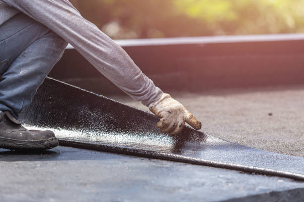 Professional Waterproofing technician working in Oconto Falls, WI